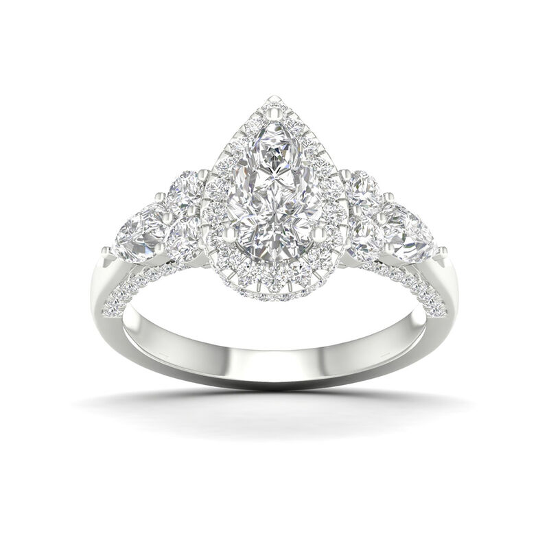 Cora lab grown diamond engagement ring in platinum &#40;2 1/4 ct. tw.&#41;