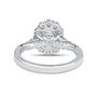 Esme Oval Lab Grown Diamond Engagement Ring in Platinum &#40;2 ct. tw.&#41;