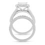 Diamond Composite Engagement Ring Set in 14K White Gold &#40;2 ct. tw.&#41;