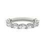 Lab-Created Moissanite Band in 14K White Gold &#40;2-1/3 ct. tw.&#41;