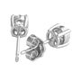1/3 ct. tw. Diamond Illusion Stud Earrings in Sterling Silver