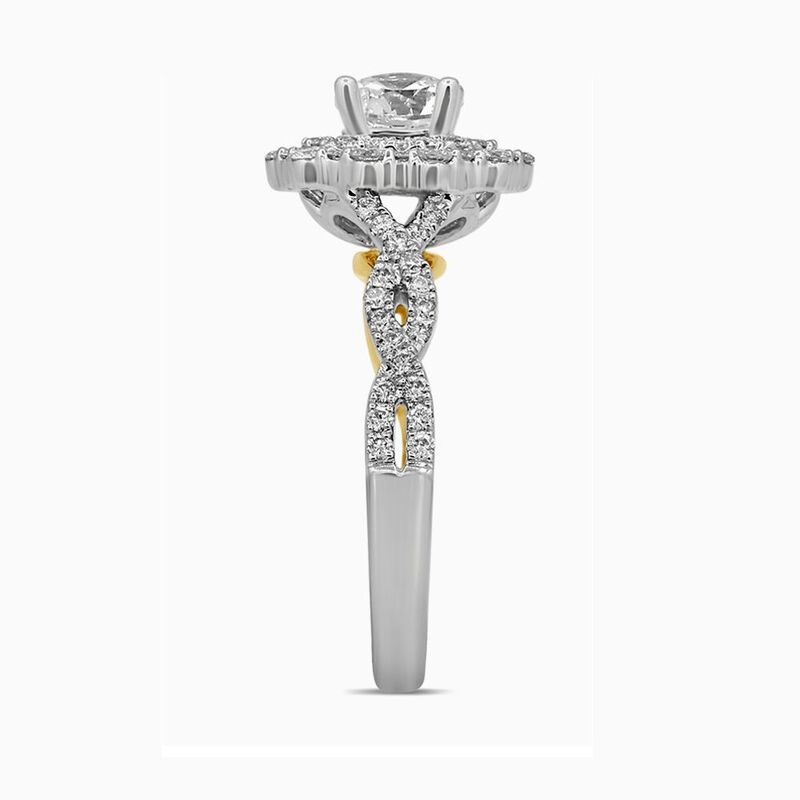 Lana Oval Diamond Engagement Ring in 14K White Gold &#40;1 ct. tw.&#41;