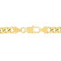 Curb Link Necklace in Yellow Ion-Plated Stainless Steel, 10mm, 24&quot;