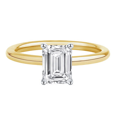 Shop Emerald Cut Engagement Rings | Helzberg Diamonds