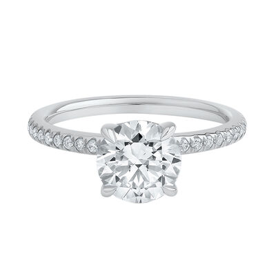 Nola Lab Grown Diamond Engagement Ring in 14K White Gold (1 3/4 ct. tw.)