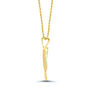 Eagle Pendant with Diamonds in 10K Yellow Gold &#40;1/10 ct. tw.&#41;
