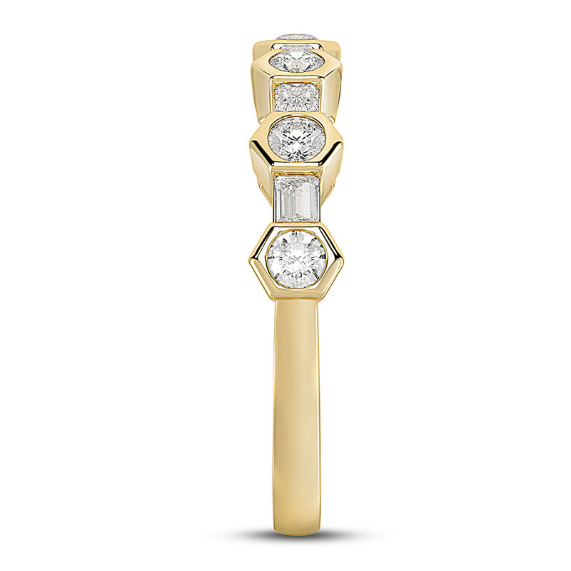 Melody Lab Grown Diamond Wedding Band in 18K Yellow Gold &#40;3/8 ct. tw.&#41;