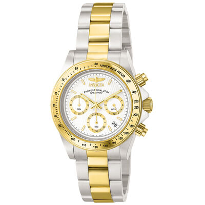 Speedway Chronograph Men’s Watch in Two-Tone Ion-Plated Stainless Steel