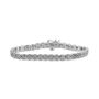 Diamond Cluster Bracelet in 10K White Gold &#40;5 ct. tw.&#41;