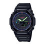 men&rsquo;s 2100-series watch with black high-gloss polyurethane strap