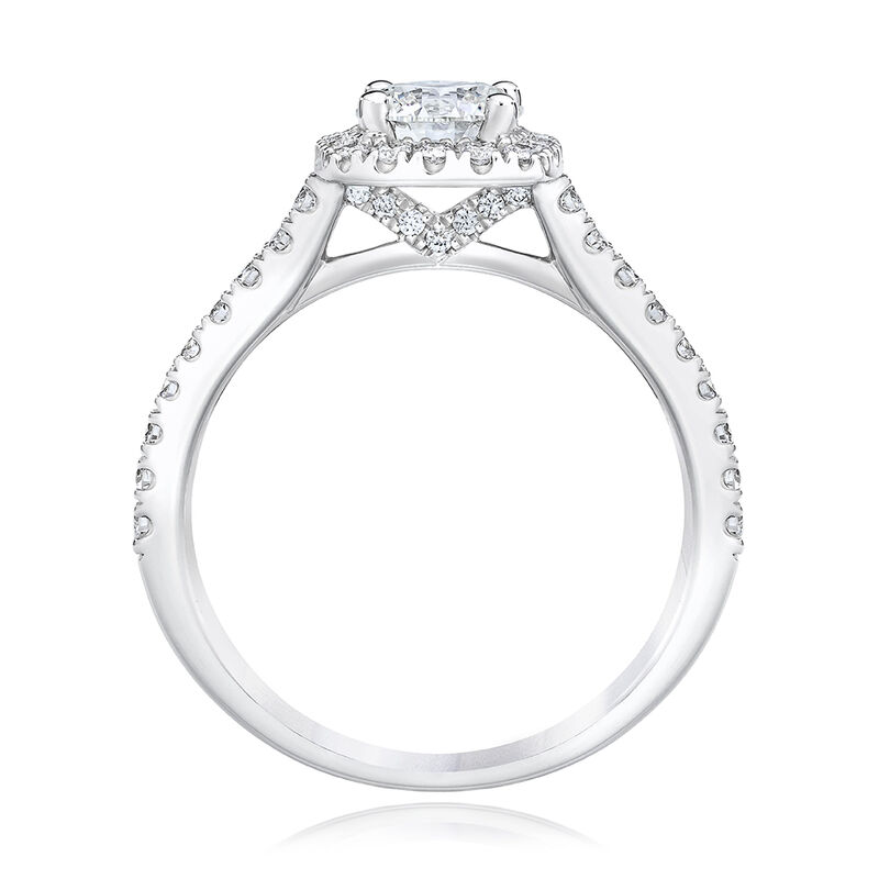 1 ct. tw. Diamond Engagement Ring in 14K White Gold