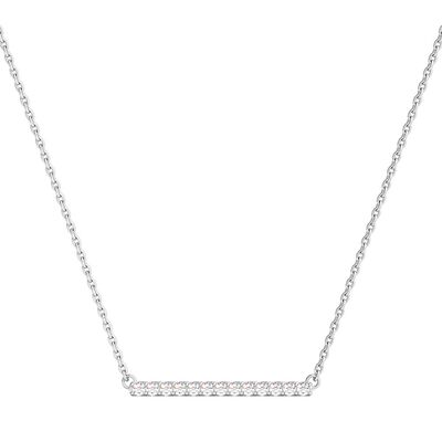 Diamond Bar Necklace (1/4 ct. tw.)