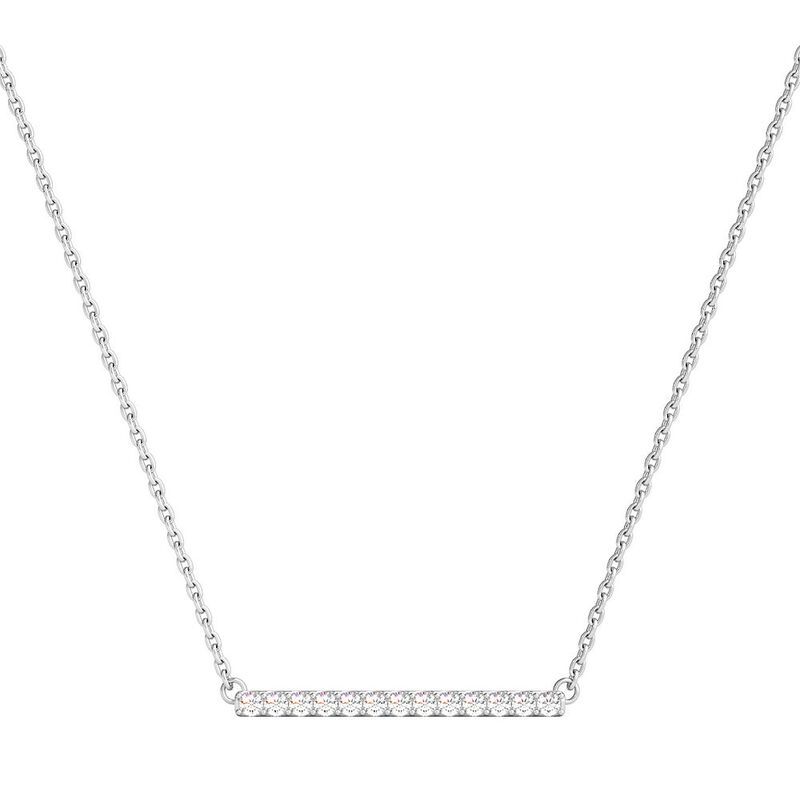 Diamond Bar Necklace &#40;1/4 ct. tw.&#41;