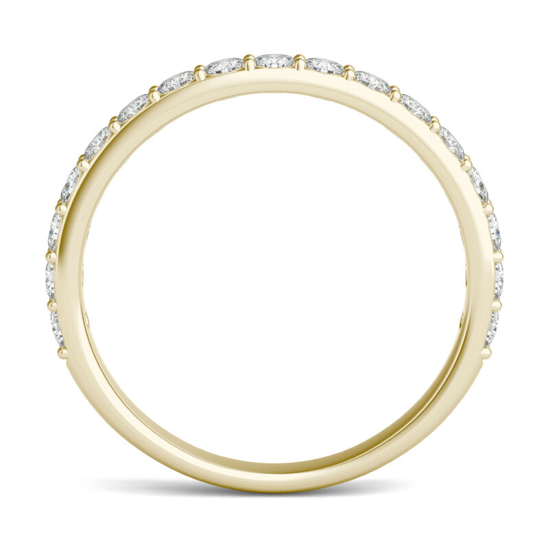 Lab-Created Moissanite Band in 14K Yellow Gold &#40;1/2 ct. tw.&#41;