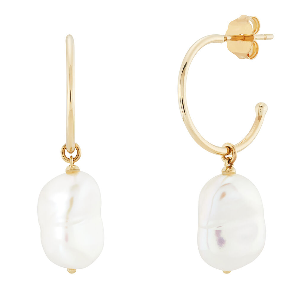Pearl Hoop Earrings - Frida Grey | Ana Luisa | Online Jewelry Store At  Prices You'll Love