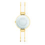 Moda Ladies&rsquo; Watch in Gold-Tone and White Ceramic, 24MM