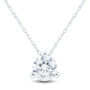 Lab Grown Diamond  Solitaire Pendant in 14K White Gold &#40;1 ct. tw.&#41; 