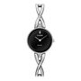 Silhouette Crystal Women&rsquo;s Bangle Watch in Stainless Steel