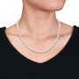 Akoya Pearl Necklace in 14K Yellow Gold, 6mm, 18&rdquo;