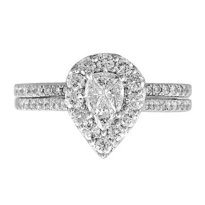 1 ct. tw. Multi-Diamond Engagement Ring Set