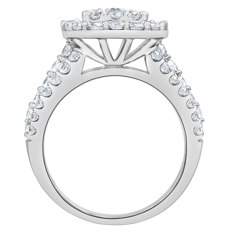 3 ct. tw. Diamond Engagement Ring in 14K White Gold