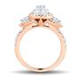 Helzberg Limited Edition 1 1/2 ct. tw. Diamond Engagement Ring in 14K Rose &amp; White Gold