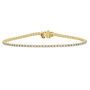 Lab Grown Diamond Tennis Bracelet in 10K Yellow Gold &#40;2 ct. tw.&#41;