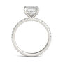 Princess-Cut Moissanite Ring in 14K White Gold &#40;1 3/4 ct. tw.&#41;