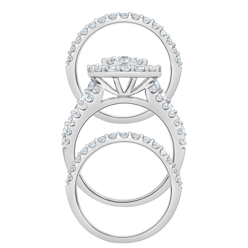 3 ct. tw. Diamond Engagement Ring in 14K White Gold