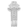 Diamond Double Halo Three-Piece Bridal Set in 14K White Gold &#40;2 ct. tw.&#41;