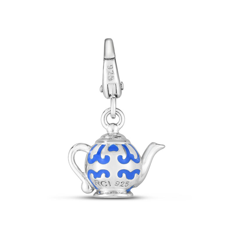 Tea Pot Charm in Sterling Silver