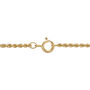 Rope Chain Necklace in 14K Yellow Gold, 1.3mm, 20&rdquo;
