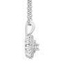 1/10 ct. tw. Diamond Pendant in Sterling Silver
