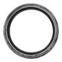 Men&#39;s Meteorite Wedding Band with Forged Carbon Fiber, 8MM