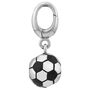 Soccer Ball Charm in Sterling Silver