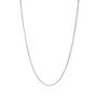 Adjustable Box Chain in 14K White Gold, 22&quot;