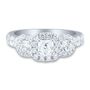 Helzberg Limited Edition 2 ct. tw. Diamond Three-Stone Engagement Ring in 14K White Gold