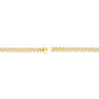 Semi-Solid Diamond-Cut Miami Cuban Bracelet in 14K Yellow Gold, 11.25MM, 8.5&rdquo;