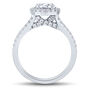 Lab Grown Diamond Limited Edition Round Halo Engagement Ring in 14K White Gold &#40;1 7/8 ct. tw.&#41;
