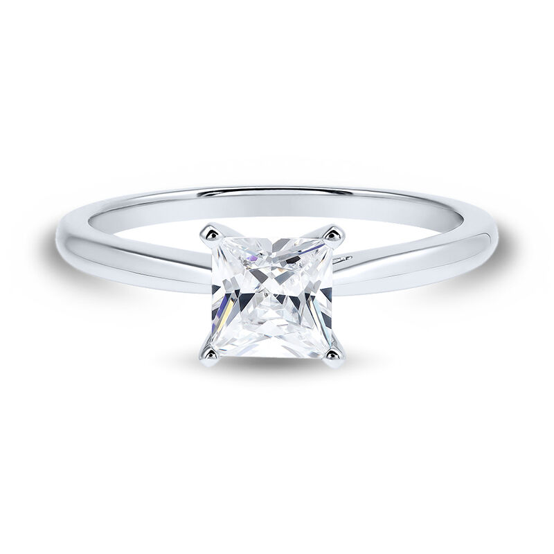 Lab Grown Diamond Princess-Cut Solitaire Engagement Ring &#40;1 ct.&#41;