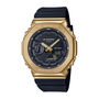 Men&rsquo;s 2100-Series Watch in Black Resin and Yellow Gold-Tone Stainless Steel