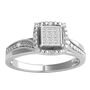 1/5 ct. tw. Diamond Promise Ring in Sterling Silver
