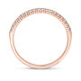 Lab Grown Diamond Anniversary Band in 10k Rose Gold &#40;1/7 ct. tw.&#41;