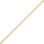 Men&rsquo;s Polished Curb Chain in 14K Yellow Gold, 2.2MM, 22&rdquo;