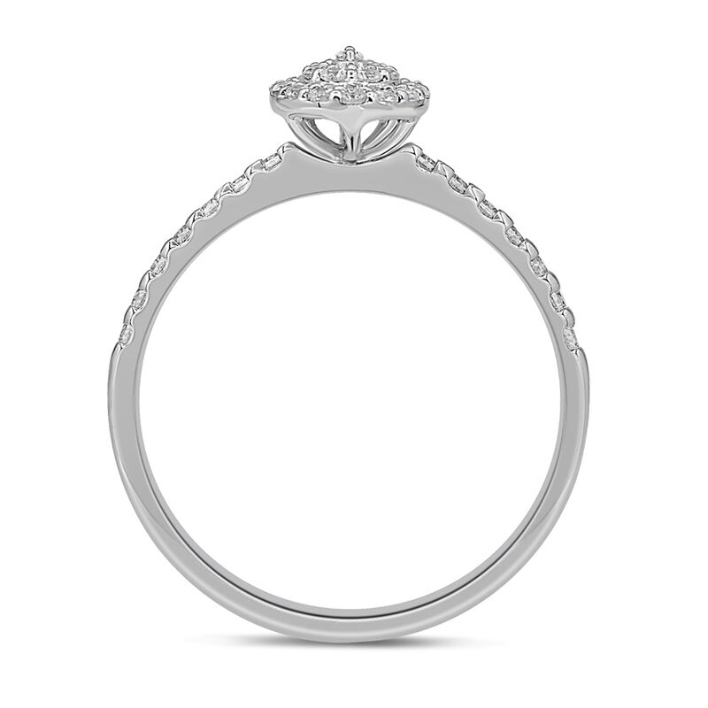 1/3 ct. tw. Diamond Promise Ring in 10K White Gold