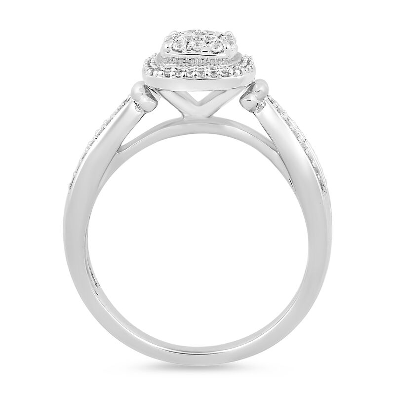 Diamond Promise Ring in Sterling Silver &#40;1/3 ct. tw.&#41;