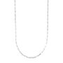 Adjustable Paperclip Chain Necklace in Sterling Silver, 1.8mm, 22&rdquo;