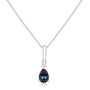 Lab-Created Alexandrite &amp; Lab-Created White Sapphire Box Set in Sterling Silver