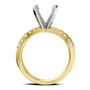 Diamond Semi-Mount Engagement Ring in 14K Yellow Gold &#40;1/2 ct. tw.&#41;