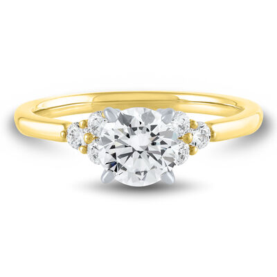 Lab Grown Diamond Semi-Mount in 14K Yellow Gold (1/4 ct. tw.) (Setting Only)